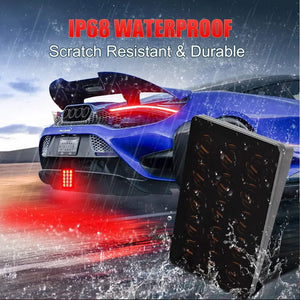 Planet Gates F1 Style Led Brake Pilot Lights 12V 15led Rear Tail Lights Auto  Flash Warning Reverse Stop Safety Signal Lamps For Car SUV Moto