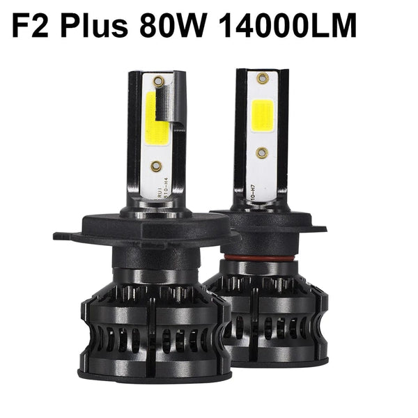 Planet Gates F2 Pro / 4300K / H7 | 1 Year Warranty YHKOMS 80W 14000LM Car Haedlight H4 H7 H1 LED H8 H9 H11 4300K 5000K 6500K 8000K 25000K Auto fog Light 80W 16000LM 12V LED Bulb