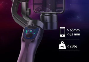 Planet Gates F8 Handheld 3-Axis Gimbal Phone Holder Anti Shake Video Record Stabilizer for Xiaomi iPhone Cellphone Smartphone