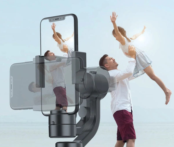 Planet Gates F8 Handheld 3-Axis Gimbal Phone Holder Anti Shake Video Record Stabilizer for Xiaomi iPhone Cellphone Smartphone