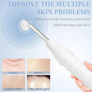 Planet Gates Facial Galvanic High Frequency Facial Therapy Wand For Hair Growth 4 In 1 Acne Removal Skin Care Glass Tube Facial Beauty Tools