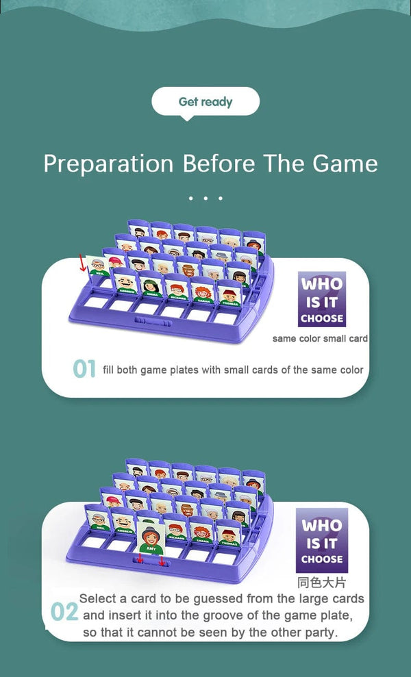 Planet Gates Family Guessing Games Guess Who Am I Classic Board Game Toys Memory Training Parent Child Leisure Time Party Indoor Games