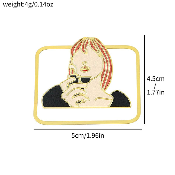 Planet Gates Famous Singer Taylors Creative Metal Bookmarks for Women Men Fans Book Marks Lover Gifts Collection Office School Supplies