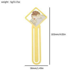 Planet Gates Famous Singer Taylors Creative Metal Bookmarks for Women Men Fans Book Marks Lover Gifts Collection Office School Supplies