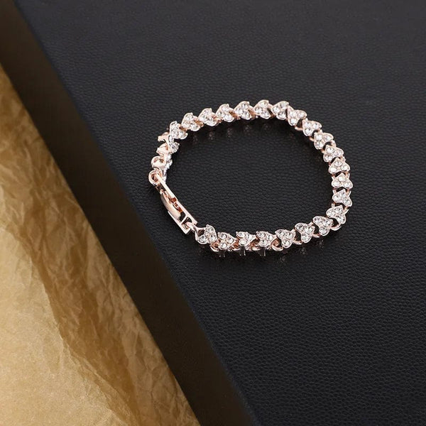 Planet Gates Fashion Charm CZ Tennis Bracelet for Women Crystal Zircon Jewelry Adjustable Gold Color Silver Color Box Chain Bracelets Gift