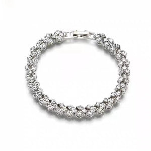 Planet Gates Fashion Charm CZ Tennis Bracelet for Women Crystal Zircon Jewelry Adjustable Gold Color Silver Color Box Chain Bracelets Gift
