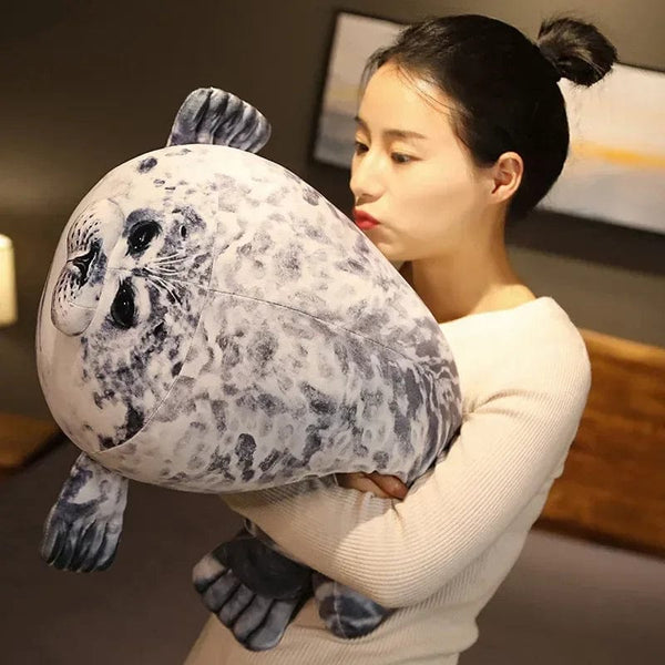 Planet Gates Fat Plush Foca Gorda Seal Toy Stuffed Animal Foca Guatona Peluche Soft Doll Sleeping Pillow Cute Sea Lion Doll Christmas Gift