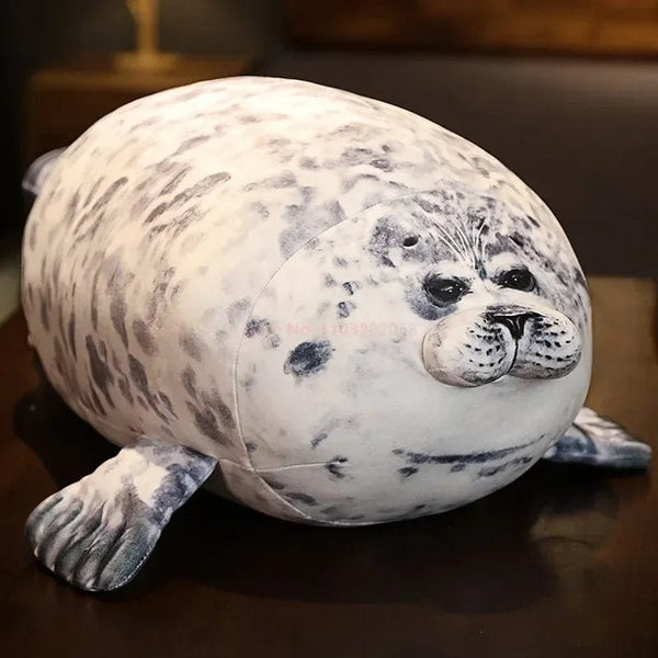 Planet Gates Fat Plush Foca Gorda Seal Toy Stuffed Animal Foca Guatona Peluche Soft Doll Sleeping Pillow Cute Sea Lion Doll Christmas Gift