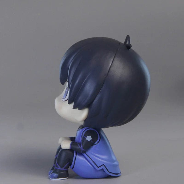 Planet Gates feng le hui bo box Anime Figures BLUE LOCK LOOK UP Isagi Yoichi Chigiri Hyoma Nagi Seishiro Action Figures PVC Toys for Children Collector 10cm