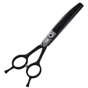 Planet Gates Fenice high-end 7.25 inch professional dog grooming scissors curved thinning shears for dogs & cats animal hair tijeras tesoura
