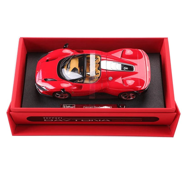 Planet Gates Ferrari SP3 Daytona Bburago Ferrari Refined Sports Car Model 1:18 Daytona-SP3 Static Simulation Cast Vehicles  Collection Toys