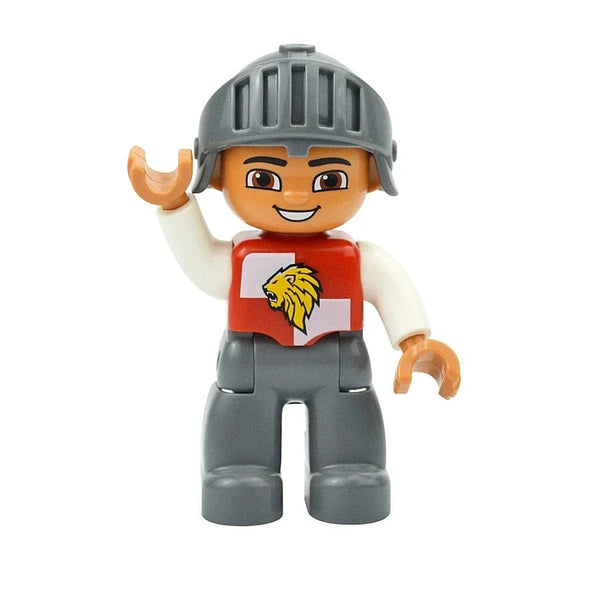 Planet Gates Figures Dolls Big Size Building Blocks Family Action Workers Doctor Police Farmer Compatible Large Bricks Duploes Kid Toys