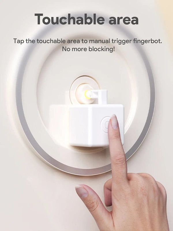 Planet Gates Finger Robot 1PC / CHINA Tuya Zigbee Smart Fingerbot Plus Robot Button Pusher Switch Bot Smart Home Smart Life App Work with Alexa Google Assistant
