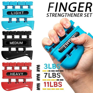 Planet Gates Finger Strengthener Finger Exerciser for Forearm and Hand Strengthener Hand Grip Workout Equipment for Musician Rock Climbing