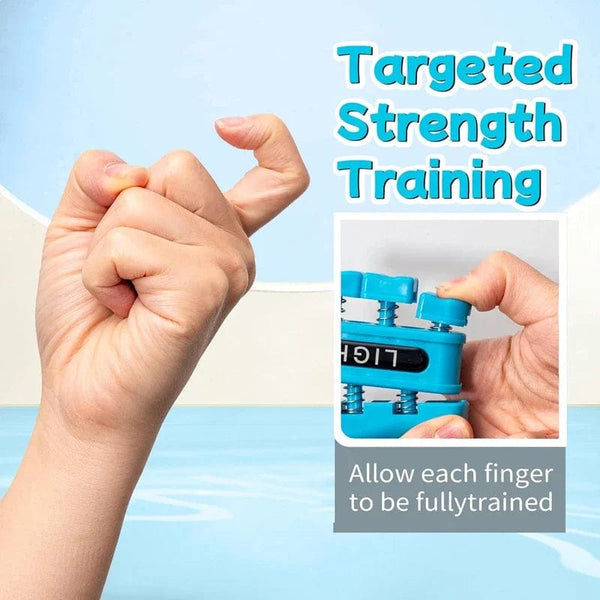 Planet Gates Finger Strengthener Finger Exerciser for Forearm and Hand Strengthener Hand Grip Workout Equipment for Musician Rock Climbing