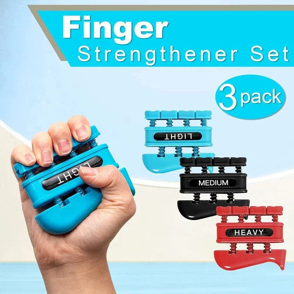 Planet Gates Finger Strengthener Finger Exerciser for Forearm and Hand Strengthener Hand Grip Workout Equipment for Musician Rock Climbing