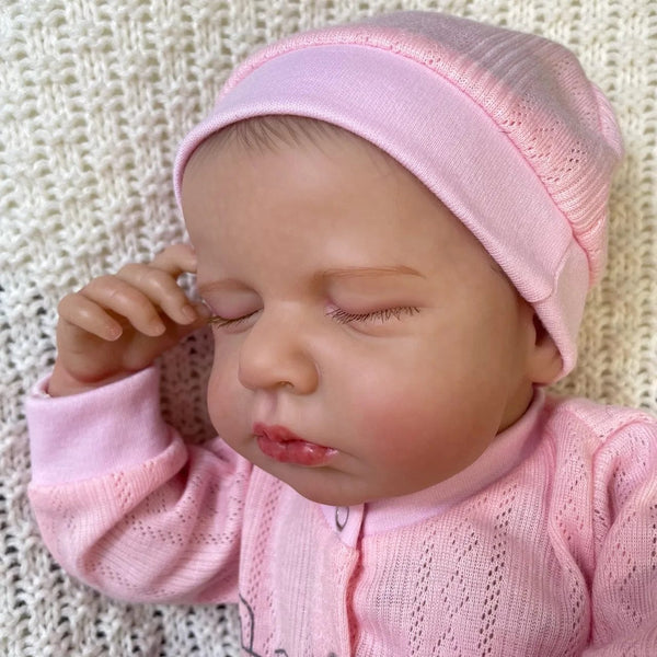 Planet Gates Finished Doll 20Inch Lifelike Already Painted Reborn Dolls LouLou 3D Skin Realistic Baby Alive Newborn Dolls Toy Figure Kids Girl Gift