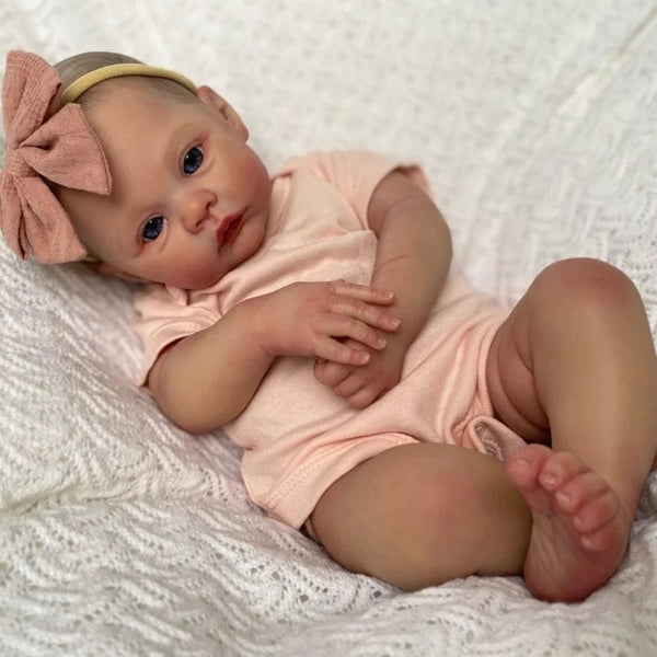 Planet Gates Finished Reborn Doll Meadow Full Silicone Vinyl Newborn Toy For Kids Gifts Boneca Renascida Brinquedo Bebe Para Crianças Menina
