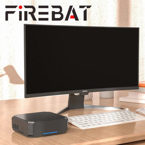Planet Gates FIREBAT AK2 PLUS MiniPC Intel N100 Dual Band WiFi5 BT4.2 16GB 512GB Desktop Gaming Computer Mini PC Gamer