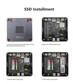 Planet Gates FIREBAT MN56 Mini PC Gamer AMD Ryzen 5 5600H Windows 11 DDR4 Nvme SSD MiniPC WIFI6 BT5.2 For Gaming Desktop Computer