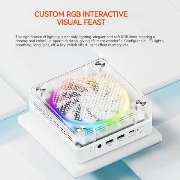 Planet Gates FIREBAT MN56 MINIPC AMD R7-7735HS 7840HS 6600H 7940HS Mini Pc Gamer Colorful 16GB 512GB DDR5 Desktop Gaming Computer BT5.2 WIFI6