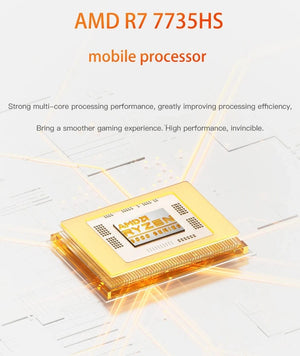 Planet Gates FIREBAT MN56 MINIPC AMD R7-7735HS 7840HS 6600H 7940HS Mini Pc Gamer Colorful 16GB 512GB DDR5 Desktop Gaming Computer BT5.2 WIFI6