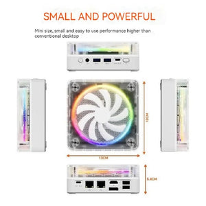 Planet Gates FIREBAT MN56 MINIPC AMD R7-7735HS 7940HS 7840HS Mini Pc Colorful Gamer 16GB 512GB DDR5 RJ45 Desktop Gaming Computer BT5.2 WIFI6