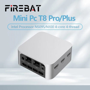 Planet Gates FIREBAT T8 Pro Plus Mini PC Intel Celeron N5095 N100 Desktop Gaming Computer 8GB 16GB 256GB 512GB DDR4 DDR5 WIFI5 BT4.2