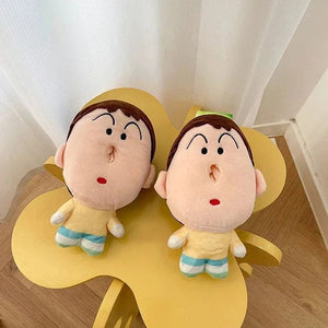 Planet Gates FireBrick 21cm Anime Crayon Shin-Chan Boochan Tissue Box Originality Plush Doll Funny Design Plush Stuffed Keychain Couple Bag Pendant