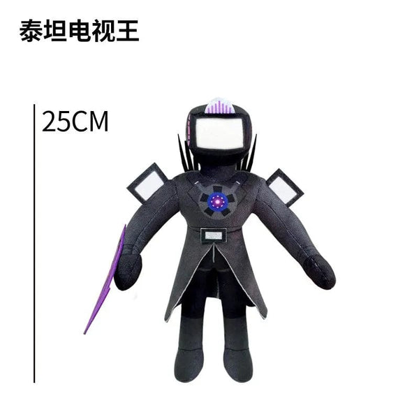 Planet Gates FireBrick Skibidi Toilet Titans Drill Man Upgrade TV Man Woman Cameraman Drillman Speakerman Clock Speaker Man Plush Stuffed Doll Soft Toy
