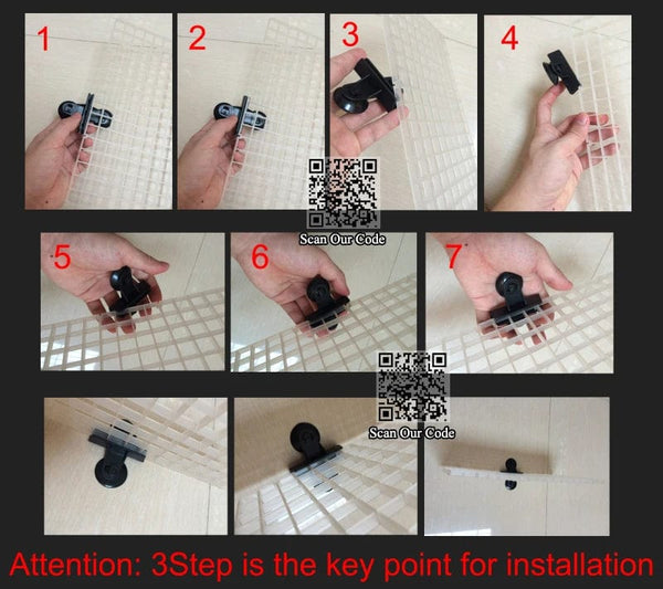 Planet Gates Fish Tank Aquarium Accessory 30x15cm aquarium grille Grid Isolate Board Divider, protective cap Cover top lid for fish Turtle