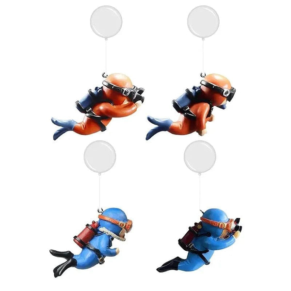 Planet Gates Fish Tank Decorations Aquarium Accessories Floating Diver Aquarium Ornaments Small Floating Ball Aquarium Accessories