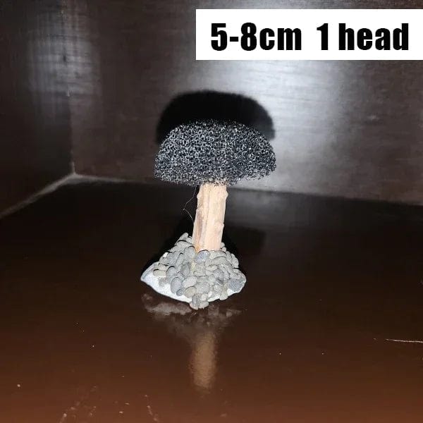 Planet Gates Fish Tank Plant Moss Tree Decorations Landscaping Wood Plant Root Driftwood Aquatic Plants Grass Aquarium Accessories (No Moss)