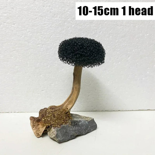 Planet Gates Fish Tank Plant Moss Tree Decorations Landscaping Wood Plant Root Driftwood Aquatic Plants Grass Aquarium Accessories (No Moss)