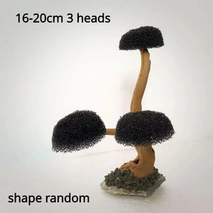 Planet Gates Fish Tank Plant Moss Tree Decorations Landscaping Wood Plant Root Driftwood Aquatic Plants Grass Aquarium Accessories (No Moss)