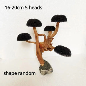 Planet Gates Fish Tank Plant Moss Tree Decorations Landscaping Wood Plant Root Driftwood Aquatic Plants Grass Aquarium Accessories (No Moss)