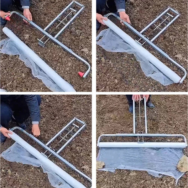 Planet Gates Fit 80-150cm / CHINA Small agricultural automatic film pressing and covering machine manual multifunctional film spreading machine