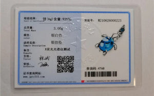 Planet Gates Fit Qikaola 925 Original Bracelets Blue Zircon Owl Luminous Sea Turtle Octopus 925 Silver Charms Beads DIY Birthday Jewelry Gift