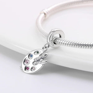 Planet Gates Fit Qikaola 925 Original Bracelets Blue Zircon Owl Luminous Sea Turtle Octopus 925 Silver Charms Beads DIY Birthday Jewelry Gift