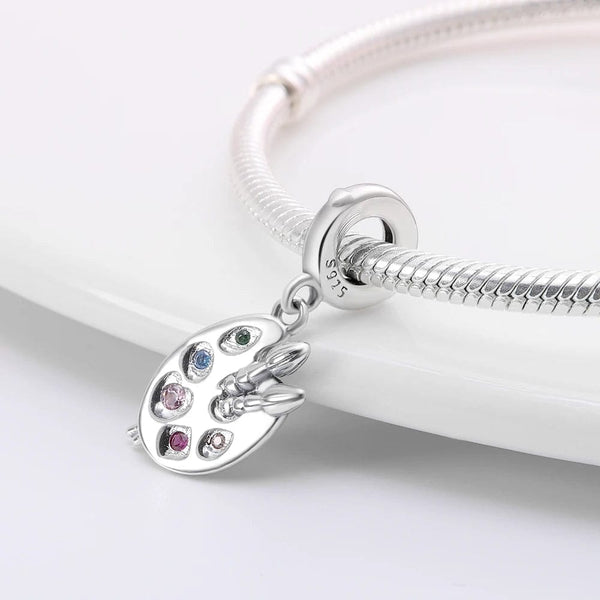 Planet Gates Fit Qikaola 925 Original Bracelets Blue Zircon Owl Luminous Sea Turtle Octopus 925 Silver Charms Beads DIY Birthday Jewelry Gift