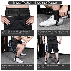 Planet Gates Fitness Bounce Trainer Rope Resistance Bands Exercise Equipment Basketball Tennis Running Leg Strength Agility Training Strap