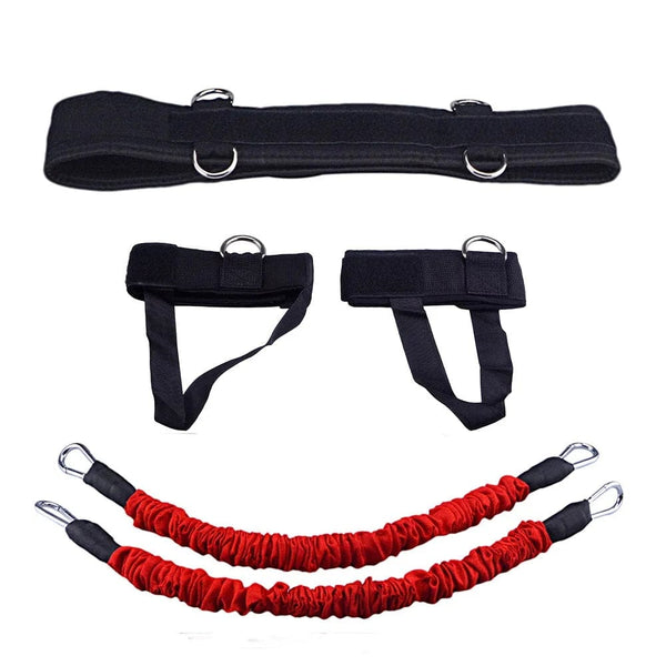 Planet Gates Fitness Bounce Trainer Rope Resistance Bands Exercise Equipment Basketball Tennis Running Leg Strength Agility Training Strap