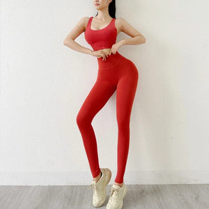 Planet Gates Fitness Sports Leggings Yoga Pants Women Sexy Naked Feeling High Waist Push Up Stretch Workout Running Gym Leggings With Pocket