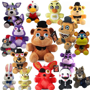 Planet Gates Five Night At Freddy Fnaf Cute Plush Toys Game Doll 18 CM Bonnie Bear Foxy Cartoon Stuffed Dolls Freddy Toys For Children Gifts