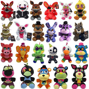 Planet Gates Five Night At Freddy Fnaf Cute Plush Toys Game Doll 18 CM Bonnie Bear Foxy Cartoon Stuffed Dolls Freddy Toys For Children Gifts