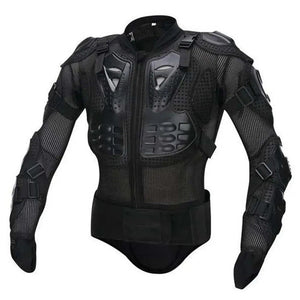 Planet Gates FJ-08 Black Armor / 4XL Summer Motorcycle Jackets Men's Full Body Armor Protection Jackets Motocross Enduro Racing Moto Protective Equipment Clothes