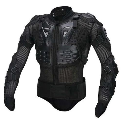 Planet Gates FJ-08 Black Armor / 4XL Summer Motorcycle Jackets Men's Full Body Armor Protection Jackets Motocross Enduro Racing Moto Protective Equipment Clothes