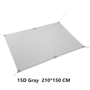 Planet Gates FLAME'S CREED 160g Ultralight Tarp Lightweight  Sun Shelter Camping Mat Tent Footprint 15D Nylon Silicone Tenda Para Carro
