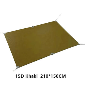 Planet Gates FLAME'S CREED Ultralight Tarp Lightweight MINI Sun Shelter Camping Mat Tent Footprint 15D Nylon Silicone 160g Tenda Para Carro