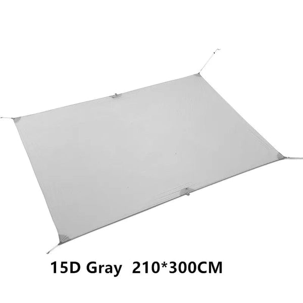 Planet Gates FLAME'S CREED Ultralight Tarp Lightweight MINI Sun Shelter Camping Mat Tent Footprint 15D Nylon Silicone 160g Tenda Para Carro